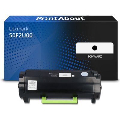 Toner kompatibel mit Lexmark 50F2U00 (502U) - Schwarz - Extra hohe Kapazität