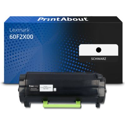 Toner kompatibel mit Lexmark 60F2X00 (602X) - Schwarz - Extra hohe Kapazität