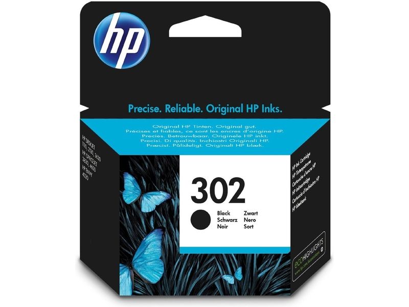 HP 302 (F6U66AE) - Schwarz - Druckerpatrone