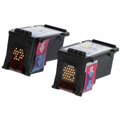 Druckerpatrone kompatibel mit Canon PG-545XL / CL-546XL - Schwarz + 3 Farben - Multipack -Hohe Kapazität