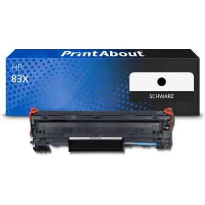 Toner kompatibel mit HP 83X (CF283X) - Schwarz - Hohe Kapazität