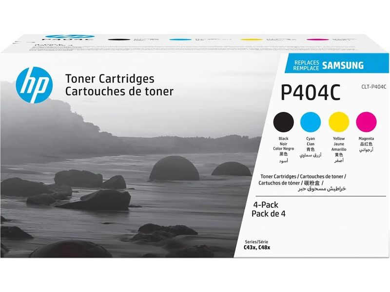 Samsung CLT-P404C (SU365A) - 4-farbig - Toner - Multipack