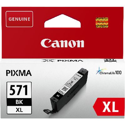 Canon CLI-571BK XL - Schwarz - Druckerpatrone - Hohe Kapazität