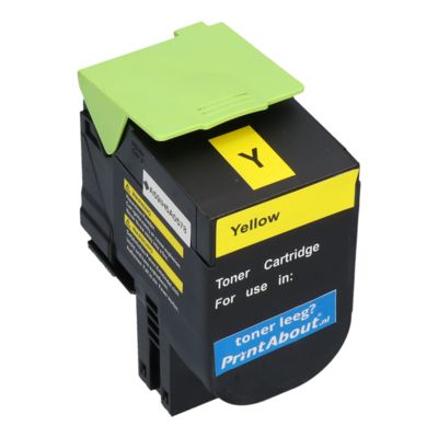 Toner kompatibel mit Lexmark 70C2HY0 (702HY) - Gelb - Hohe Kapazität