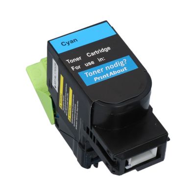 Toner kompatibel mit Lexmark 80C2SC0 (802SC) - Cyan