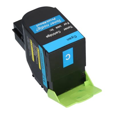 Toner kompatibel mit Lexmark 80C2SC0 (802SC) - Cyan