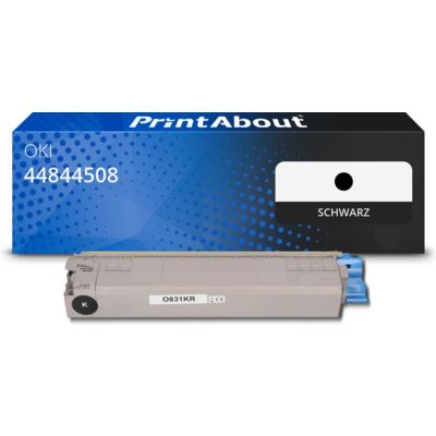Toner kompatibel mit OKI 44844508 - Schwarz