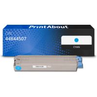 Toner kompatibel mit OKI 44844507 - Cyan