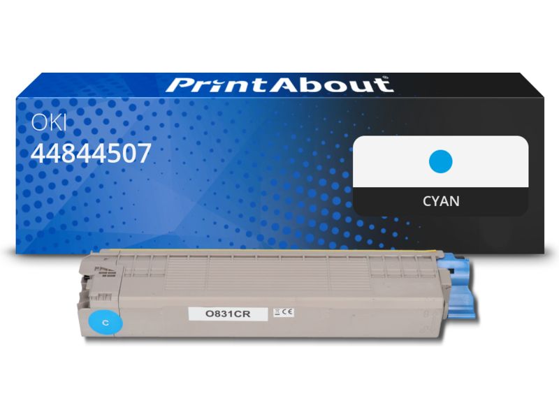 PrintAbout Toner 44844507 Cyan für OKI