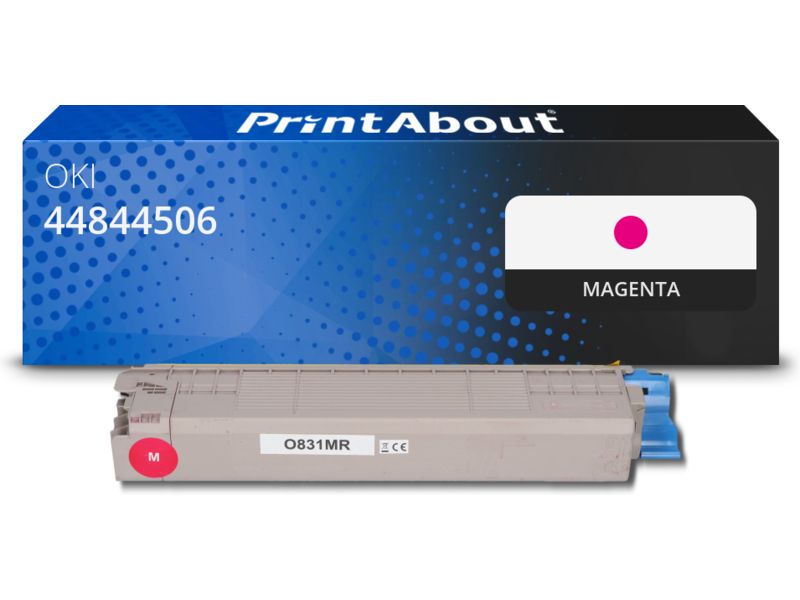 PrintAbout Toner 44844506 Magenta für OKI