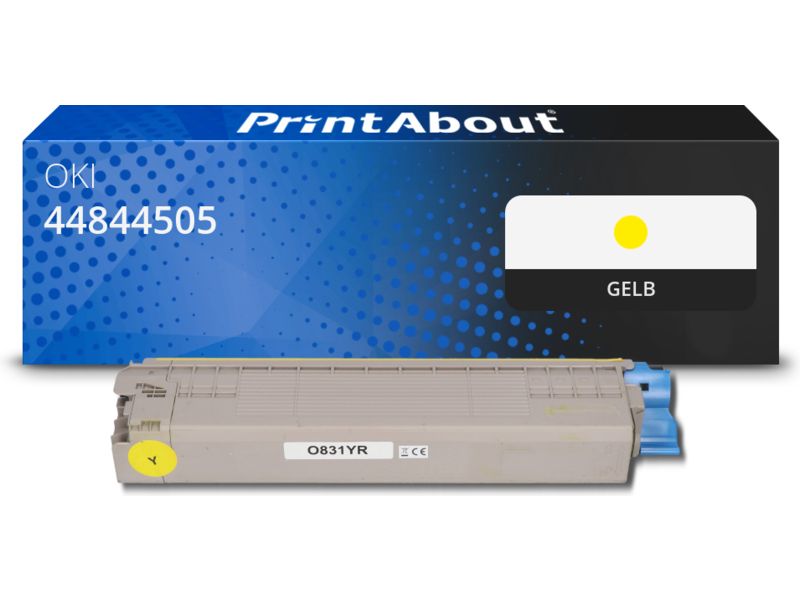PrintAbout Toner 44844505 Gelb für OKI