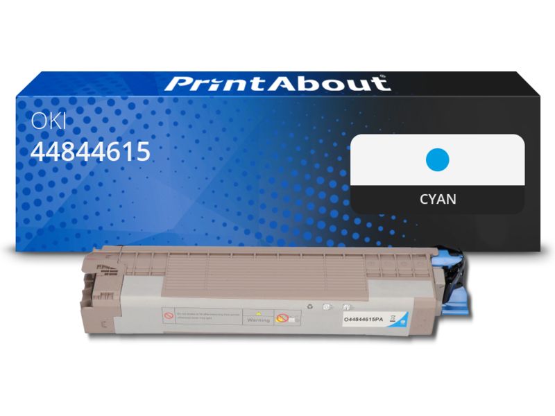 PrintAbout Toner 44844615 Cyan für OKI