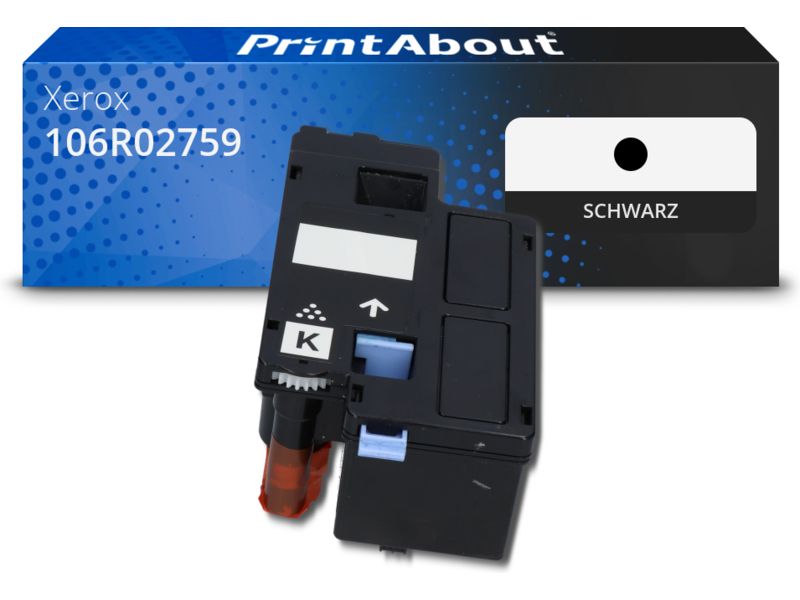 PrintAbout Toner 106R02759 Schwarz für Xerox
