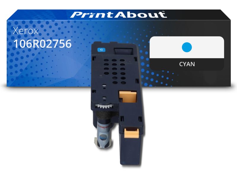 PrintAbout Toner 106R02756 Cyan für Xerox