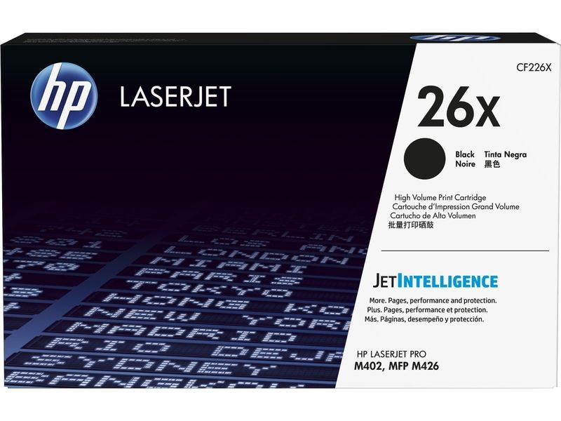 HP 26X (CF226X) - Schwarz - Toner - Hohe Kapazität