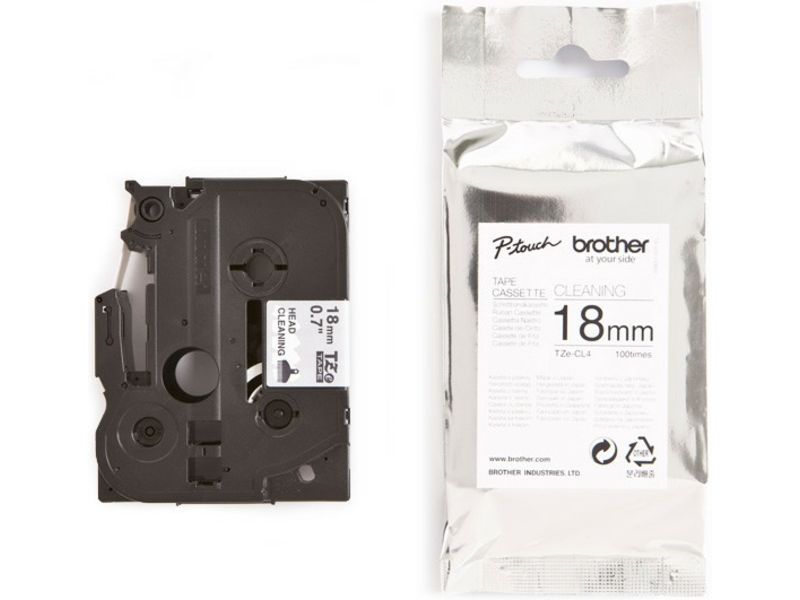 Brother TZe-CL4 - (18 mm) - Weiß - Tape