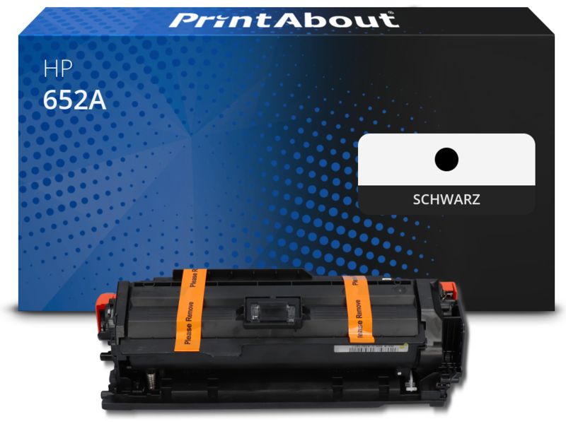 PrintAbout Toner 652A (CF320A) Schwarz für HP