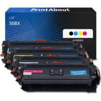 Toner kompatibel mit HP 508X (CF360X) - 4-farbig - Hohe Kapazität - Multipack