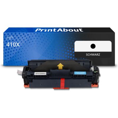 Toner kompatibel mit HP 410X (CF410X) - Schwarz - Hohe Kapazität