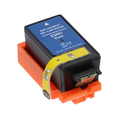 Druckerpatrone kompatibel mit Epson T26614010 - Schwarz - Hohe Kapazität