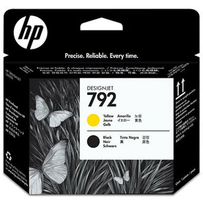 HP 792 (CN702A) - Schwarz + Gelb - Druckkopf