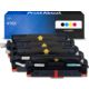 Toner kompatibel mit HP 410X (CF410X) - 4-farbig - Hohe Kapazität - Multipack