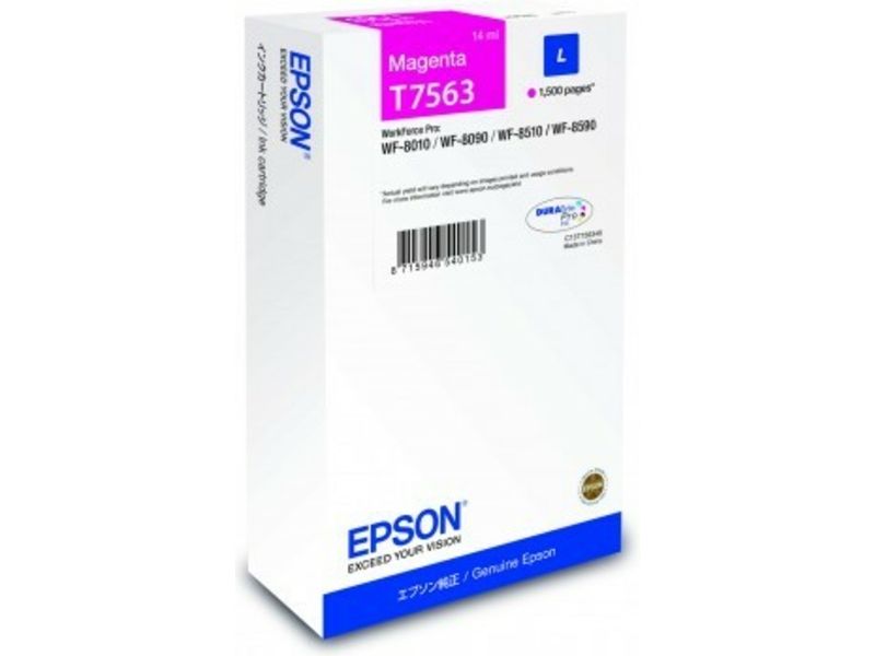 Epson T7563 (C13T756340) Druckerpatrone Magenta
