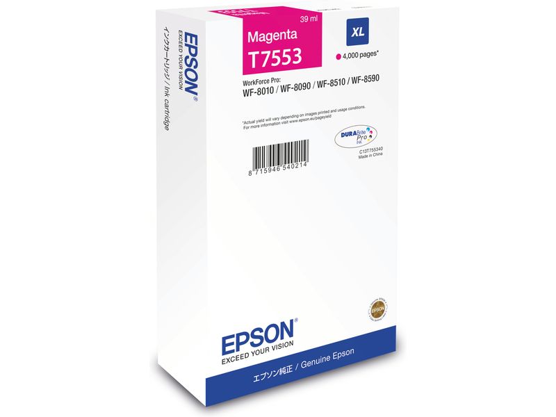 Epson T7553 (C13T755340) Druckerpatrone Magenta