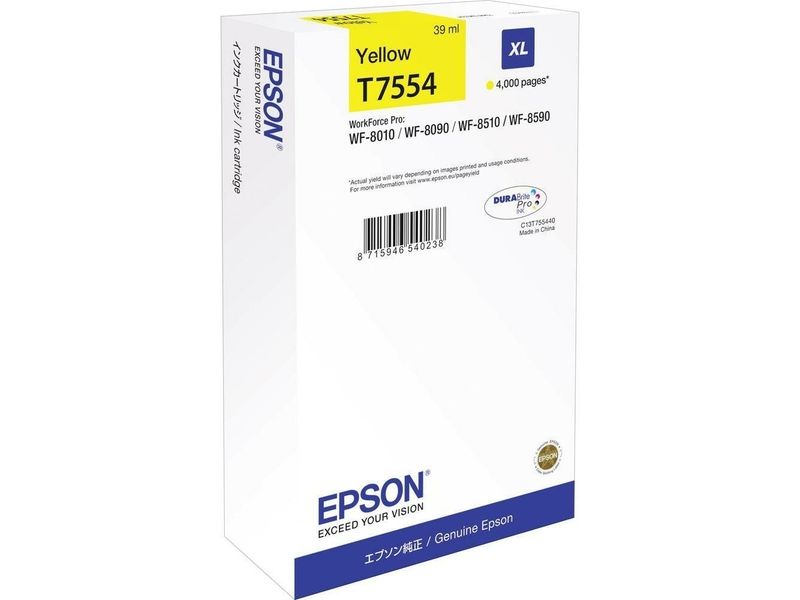 Epson T7554 (C13T755440) Druckerpatrone Gelb