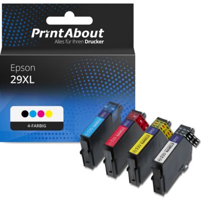 Druckerpatrone kompatibel mit Epson 29XL (T2996) - 4-Farben - Multipack