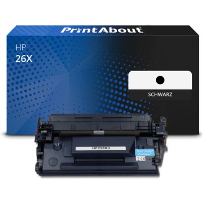 Toner kompatibel mit HP 26X (CF226X) - Schwarz - Hohe Kapazität