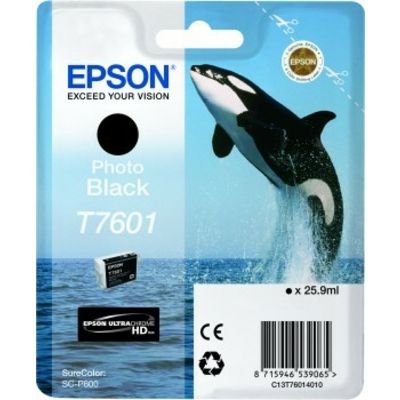 Epson T7601 (C13T76014010) Druckerpatrone Foto-Schwarz