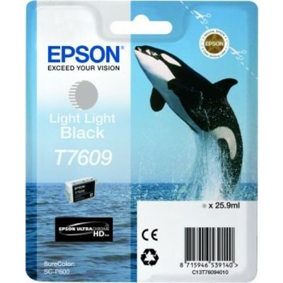 Epson T7609 (C13T76094010) Druckerpatrone Schwarz hell