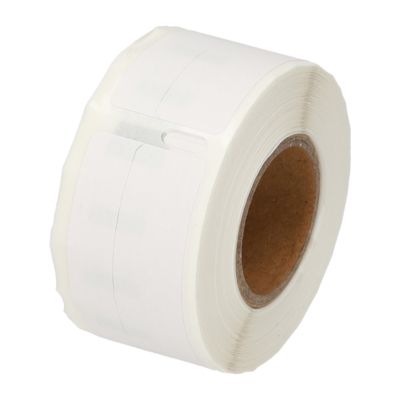 Etikettenrolle kompatibel mit Dymo 99017 (S0722460) - (50 mm x 12 mm) - Schwarz auf weiß