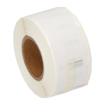Etikettenrolle kompatibel mit Dymo 99017 (S0722460) - (50 mm x 12 mm) - Schwarz auf weiß