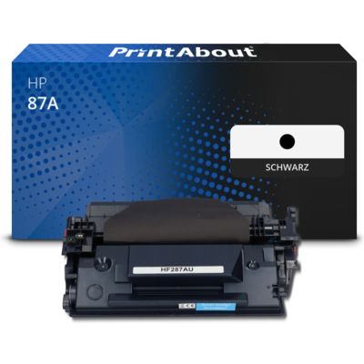 Toner kompatibel mit HP 87A (CF287A) - Schwarz