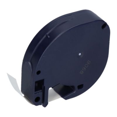 Schriftband kompatibel mit Dymo 91200 (S0721510) - (12 mm) - Schwarz auf weiß