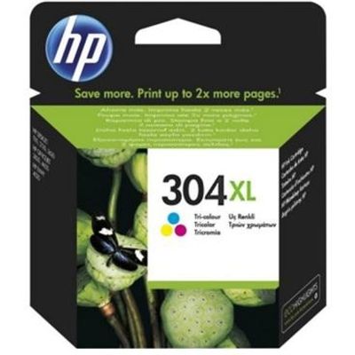 HP 304XL (N9K07AE) - 3-farbig - Druckerpatrone - Hohe Kapazität