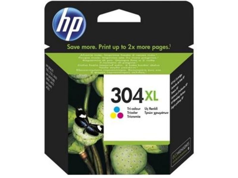 HP 304XL (N9K07AE) - 3-farbig - Druckerpatrone - Hohe Kapazität