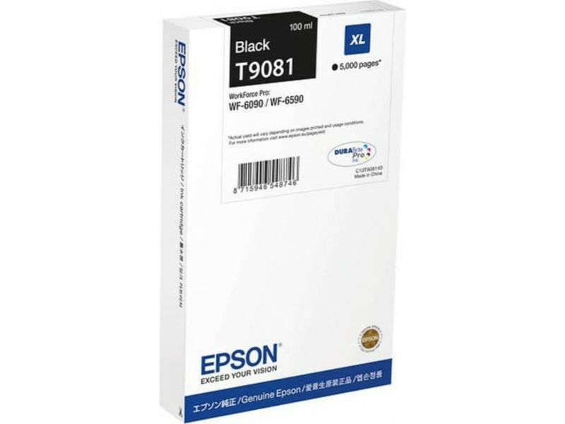 Epson T9081 (C13T908140) Druckerpatrone Schwarz