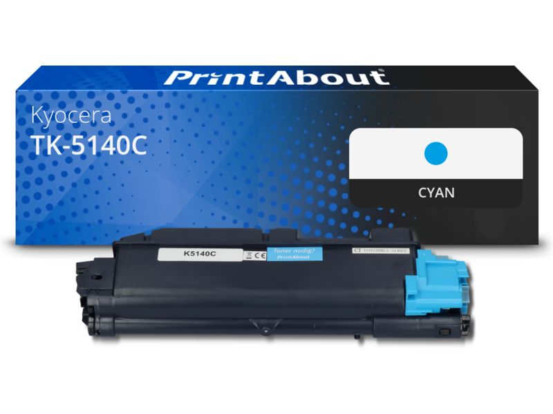 PrintAbout Toner TK-5140C Cyan für Kyocera