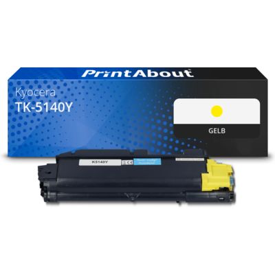 Toner kompatibel mit Kyocera TK-5140Y - Gelb