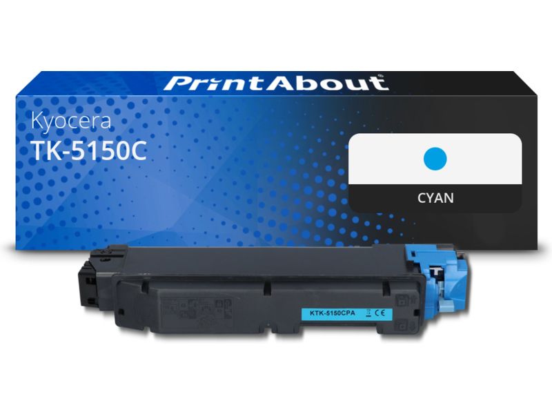 PrintAbout Toner TK-5150C Cyan für Kyocera