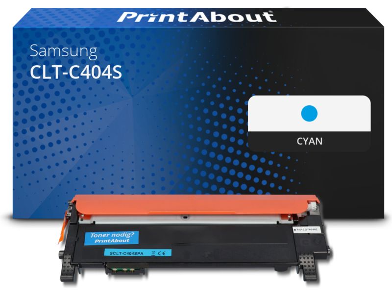 PrintAbout Toner CLT-C404S (ST966A) Cyan für Samsung