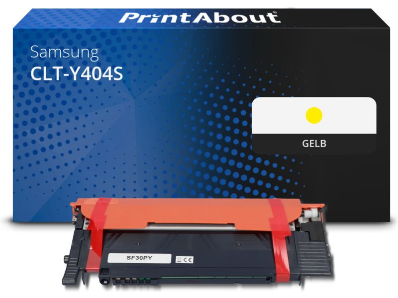 PrintAbout Toner CLT-Y404S (SU444A) Gelb für Samsung