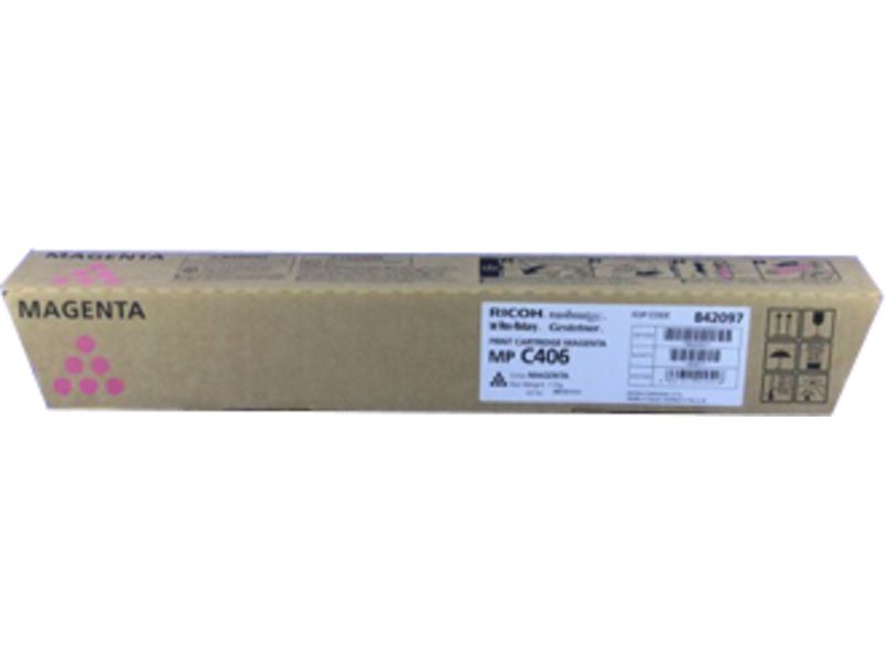 Ricoh 842097 (MP C406) - Magenta - Toner