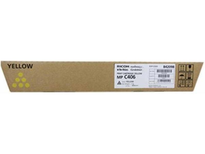 Ricoh 842098 (MP C406) - Gelb - Toner