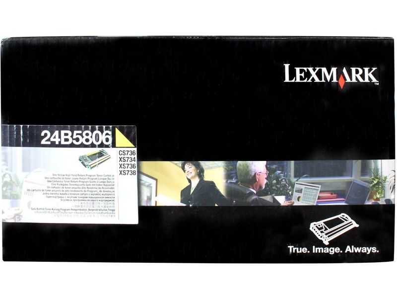 Lexmark 24B5806 - Gelb - Toner