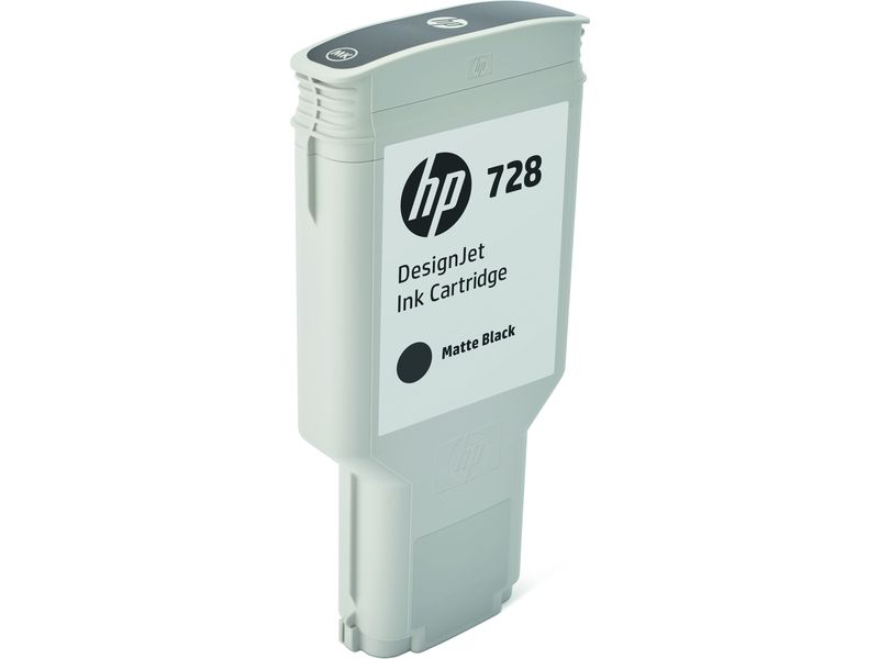 HP 728 (F9J68A) - Mattschwarz - Druckerpatrone