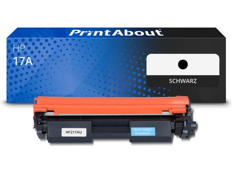 PrintAbout Toner 17A (CF217A) Schwarz für HP